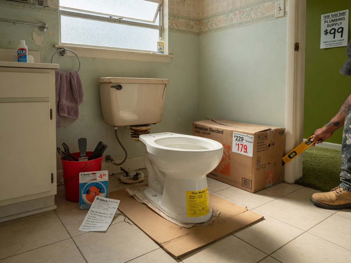 Toilet Replacement: Affordable Options