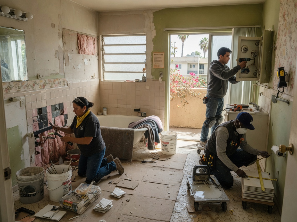 Bathroom Remodeling by Rapid Build Bathroom Solutions in Los Angeles, CA
