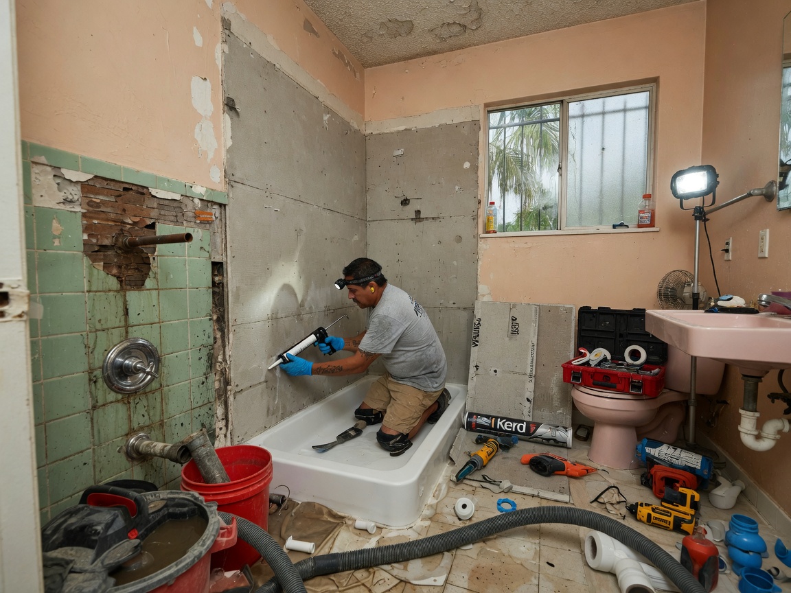 Shower Leak Repair and Remodel in Los Angeles, CA