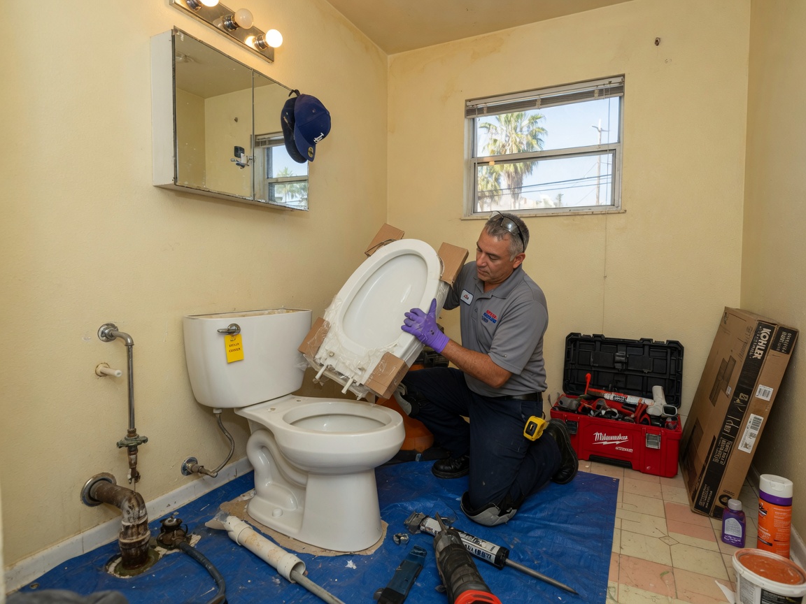 Toilet Replacement in Los Angeles, CA